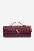 Woven Design Evening Clutch Bag