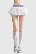 Wahid Ruch Puffy Skirt In White