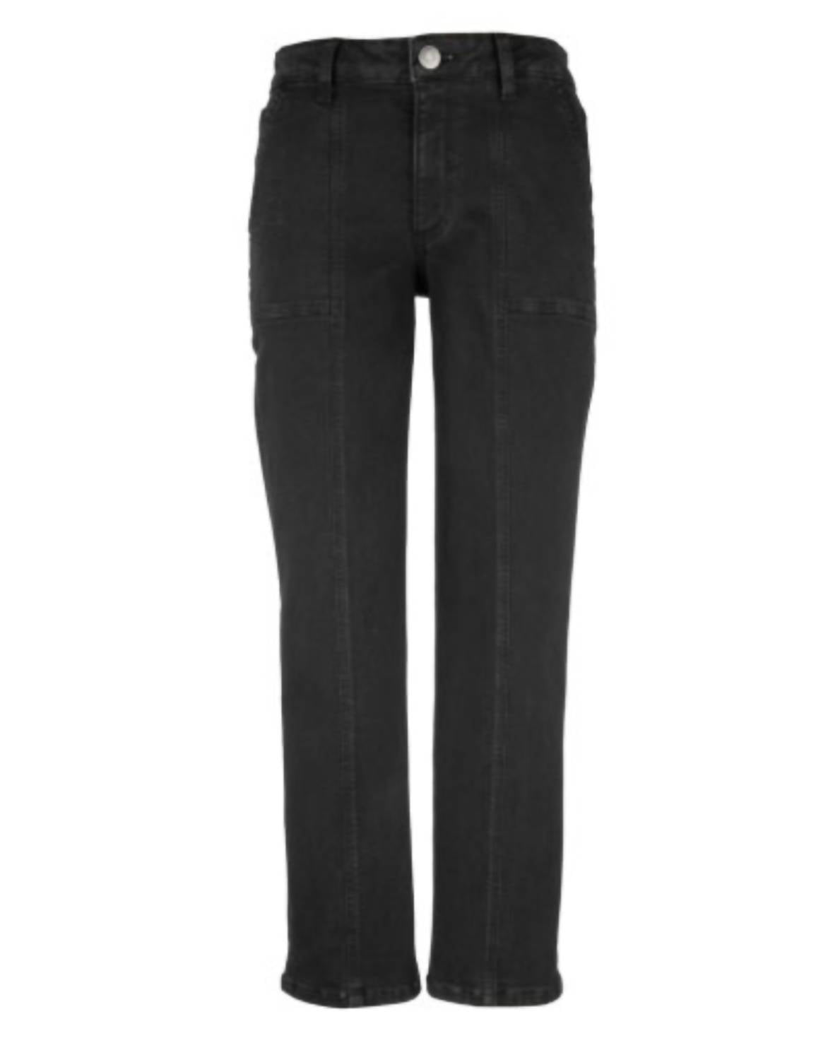 Kut From The Kloth - Reese High Rise Ankle Straight Leg Pork Chop Pocket Pants