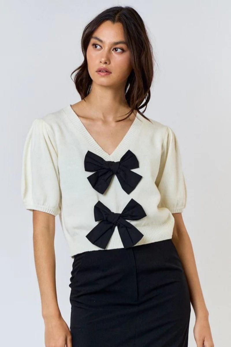 Put A Bow On Me Top