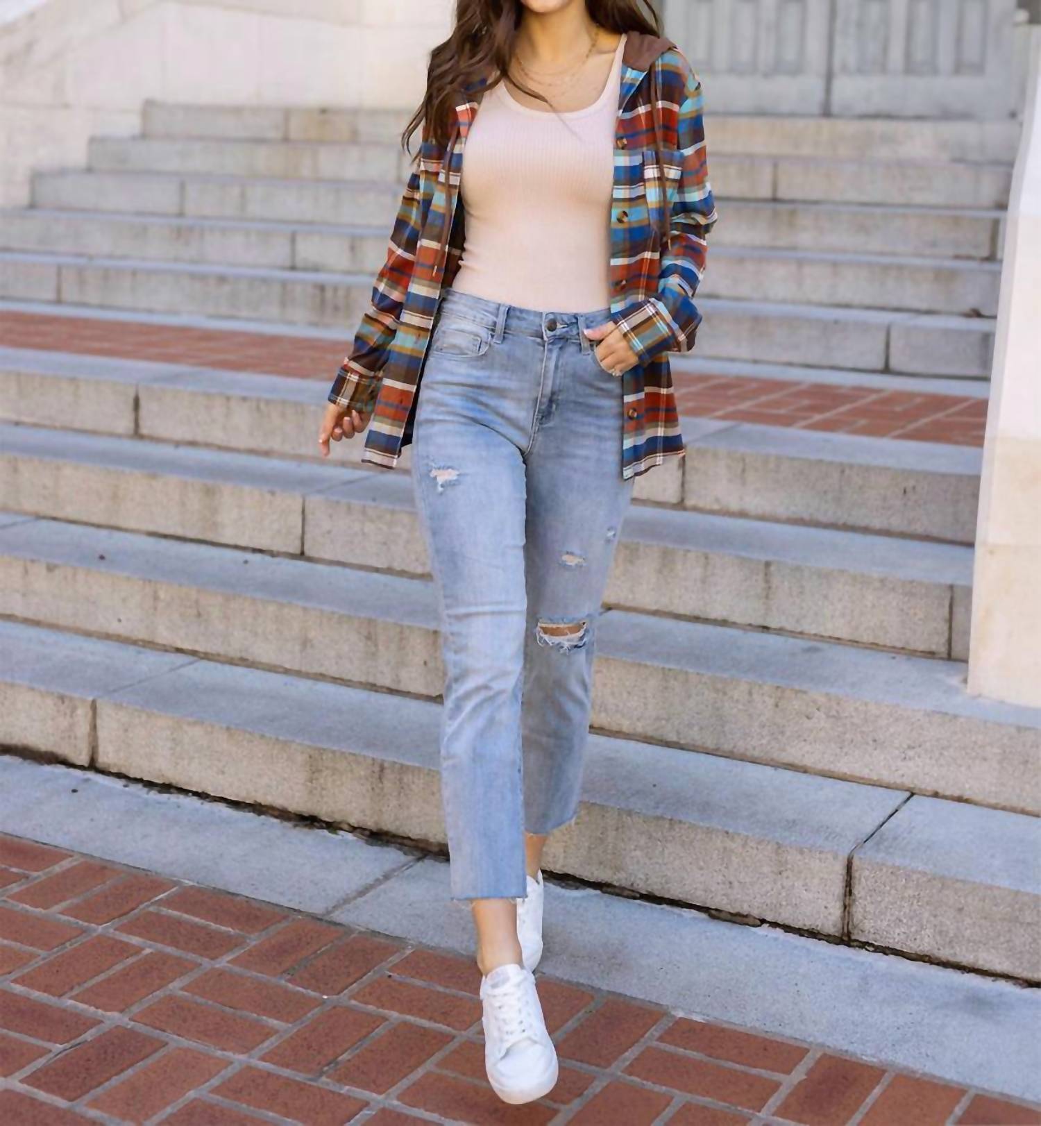 Grace And Lace - Mel's Fave Straight Leg Cropped Jeans