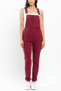 Judy Blue - Garment Dyed High Rise Double Cuffed Overalls