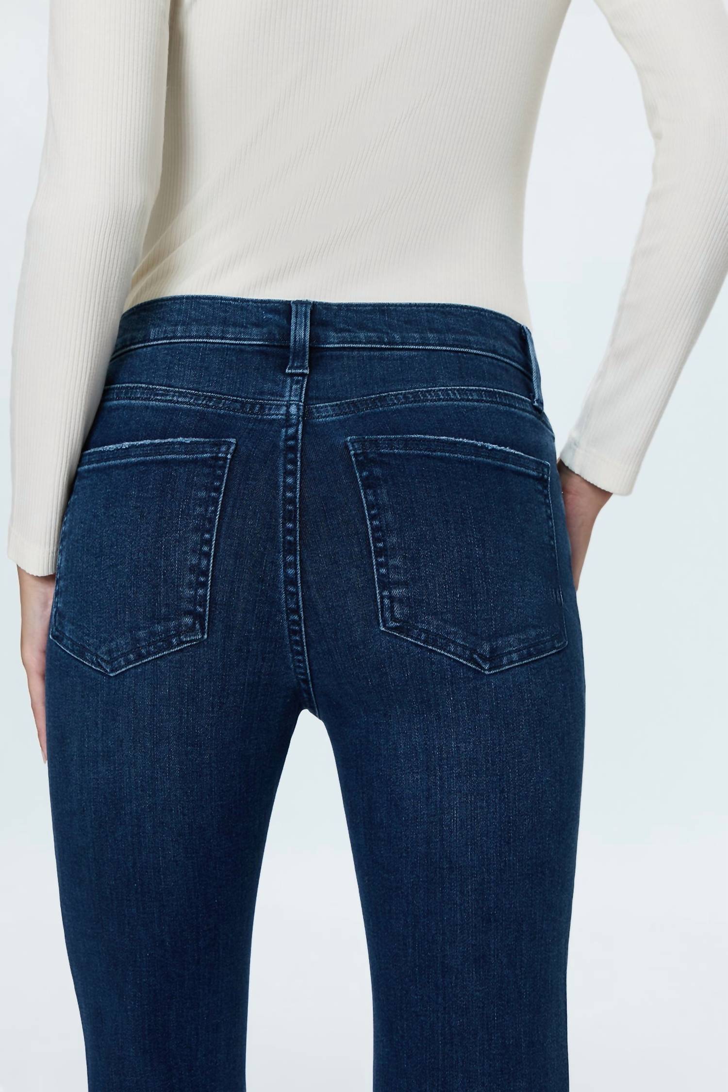 Pistola - Kinsley Mid Rise Ultra Flare Jean