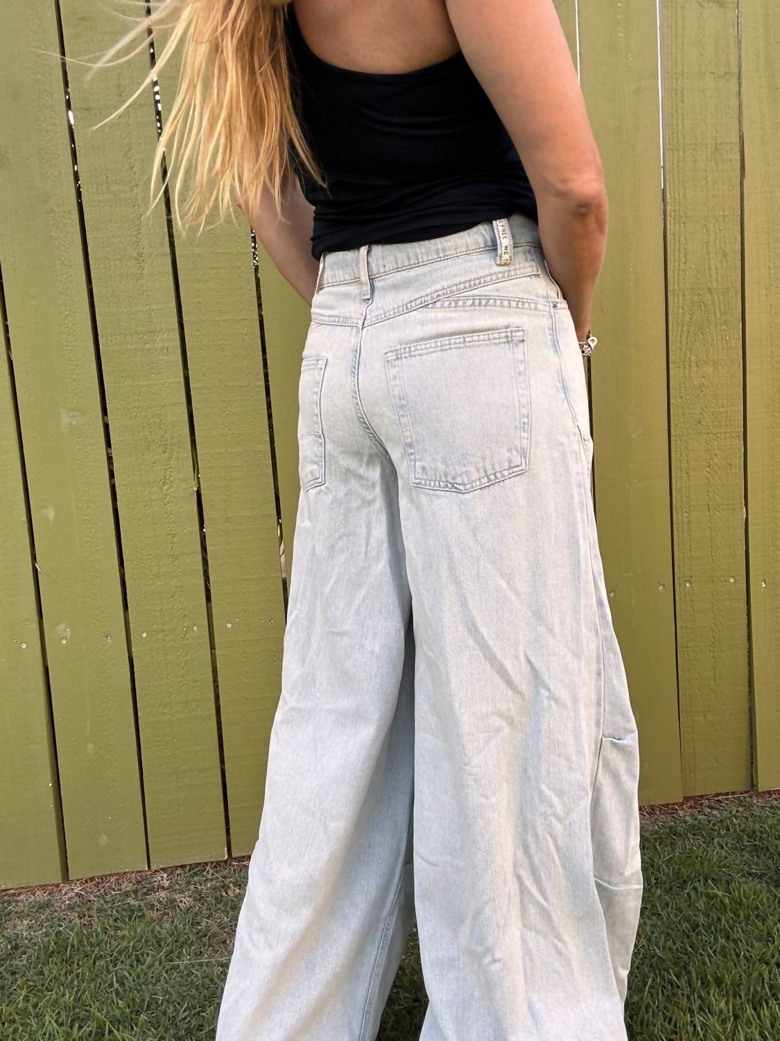 Free People - Westward Demi Wide Leg Jeans
