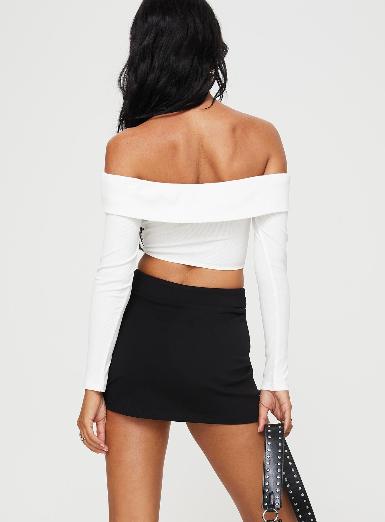 Split detail skort