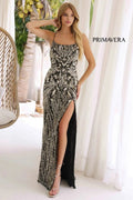 4319 - Primavera - Long Beaded Dress