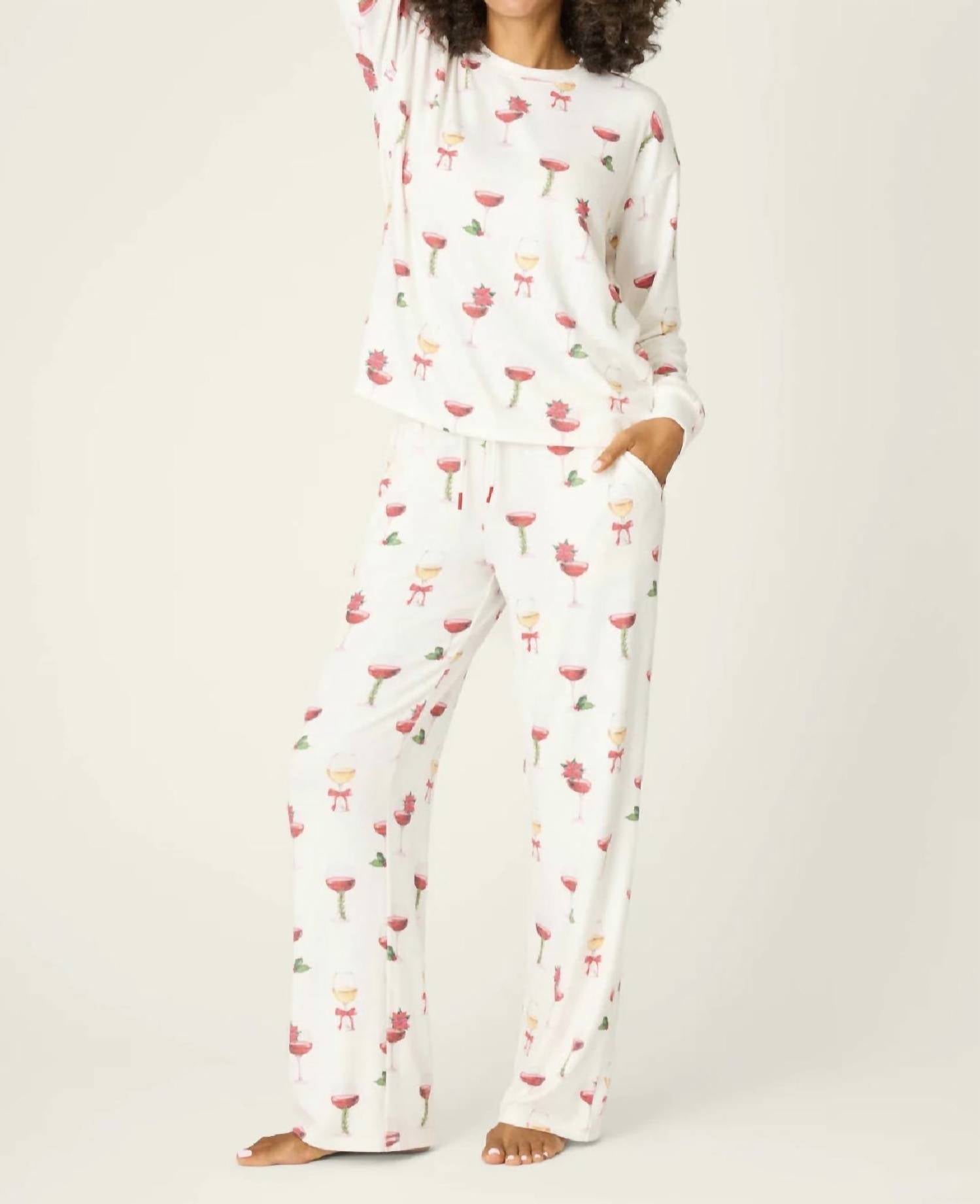 Pj Salvage - Let's Get Toasty Luxe Butter Jersey PJ SET