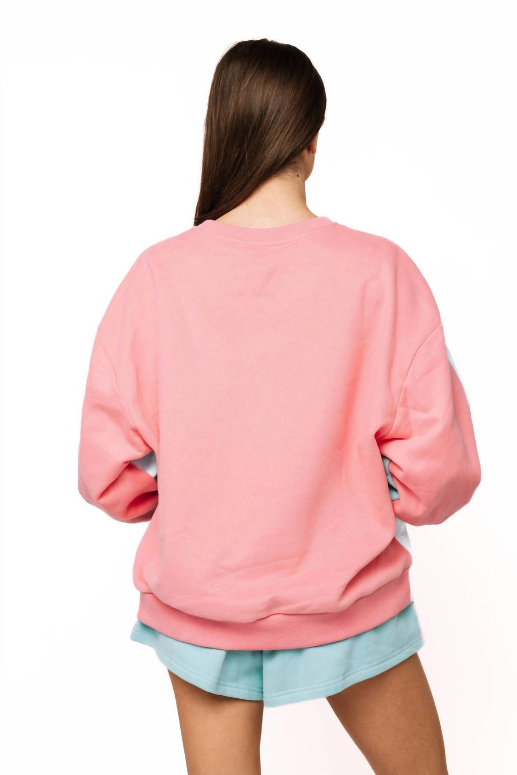 Queen Of Sparkles - Colorblock Logo Card Sweatshirt
