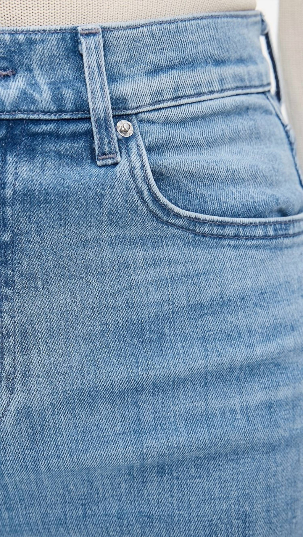 Le Jean - Column High-rise Wide-leg Jean