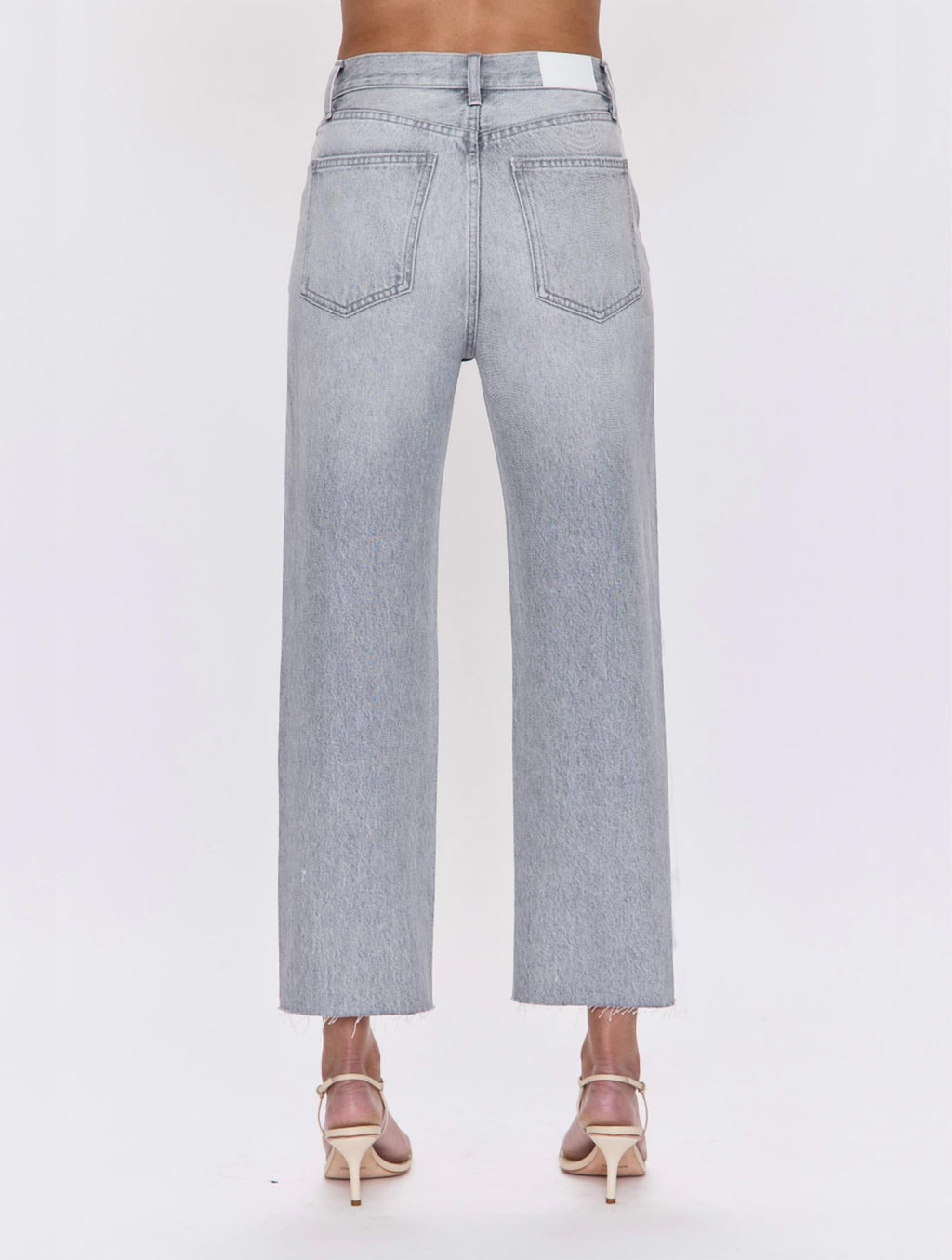 Pistola - Cassie Crop Super High Rise Straight Leg Jeans