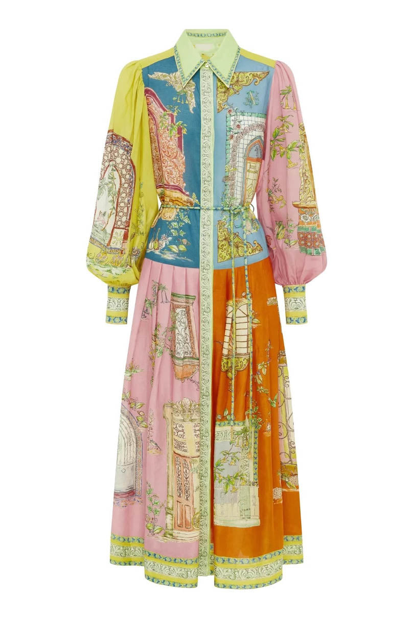 Serene Graffiti Window Dress