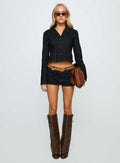 Rhode Denim Mini Skort Indigo