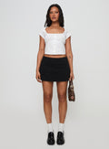 Sora Skort Black Wrap around Skort