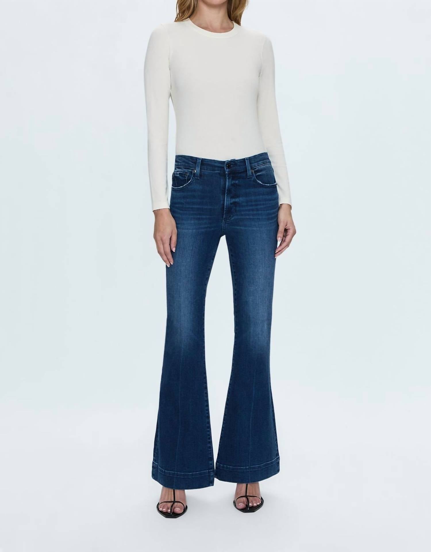 Pistola - Kinsley Mid Rise Ultra Flare Jean