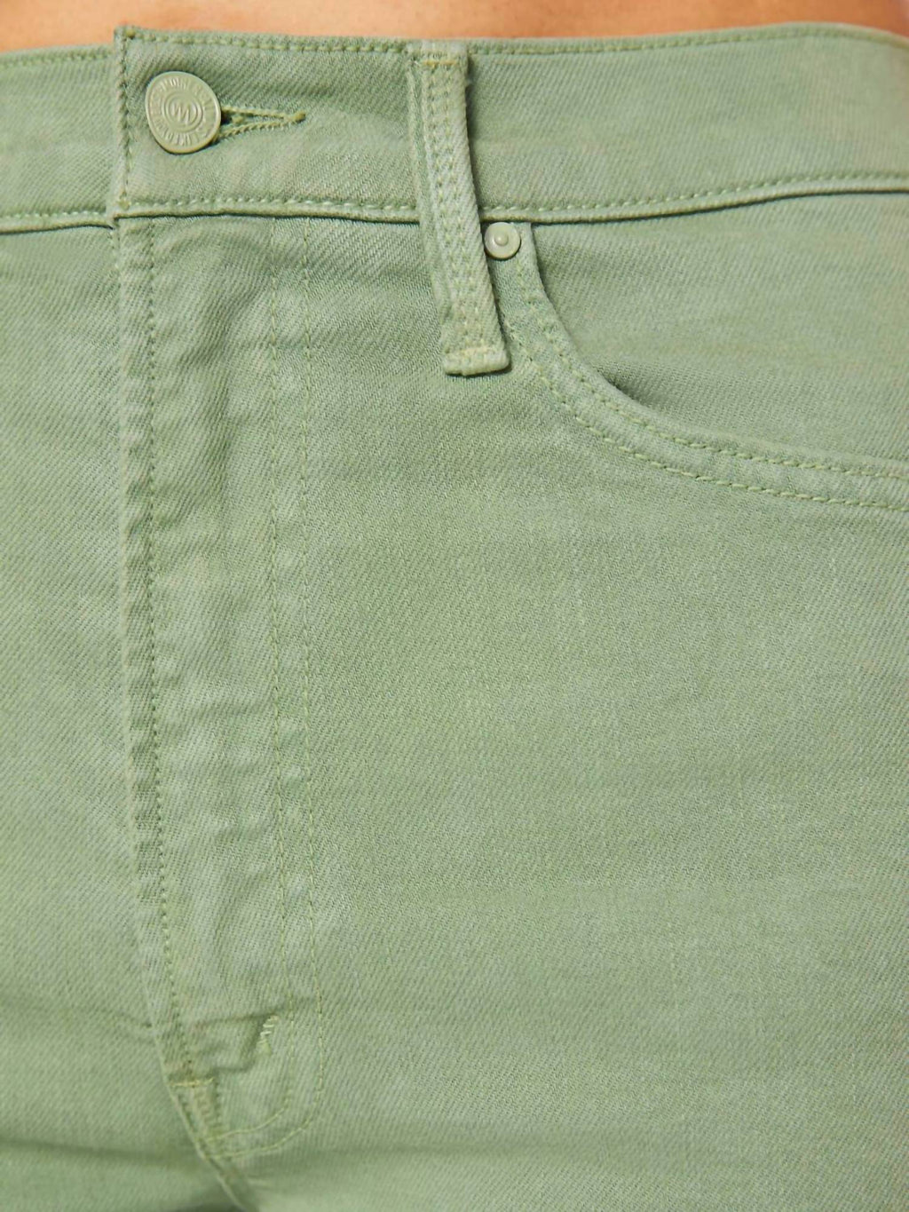 Mother - High Waisted Rider Ankle Fray Jeans