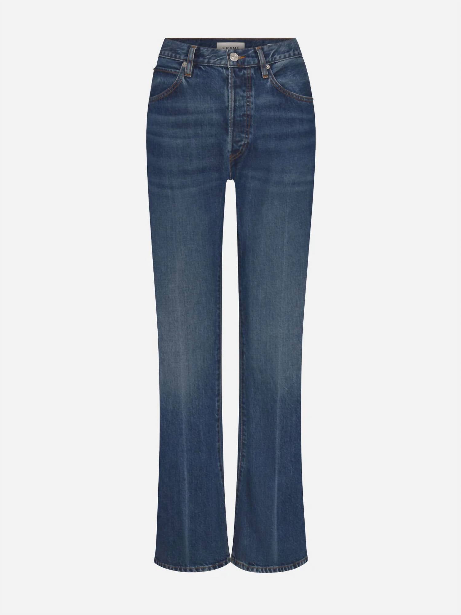 Frame - Lax High-waist Flare Jeans