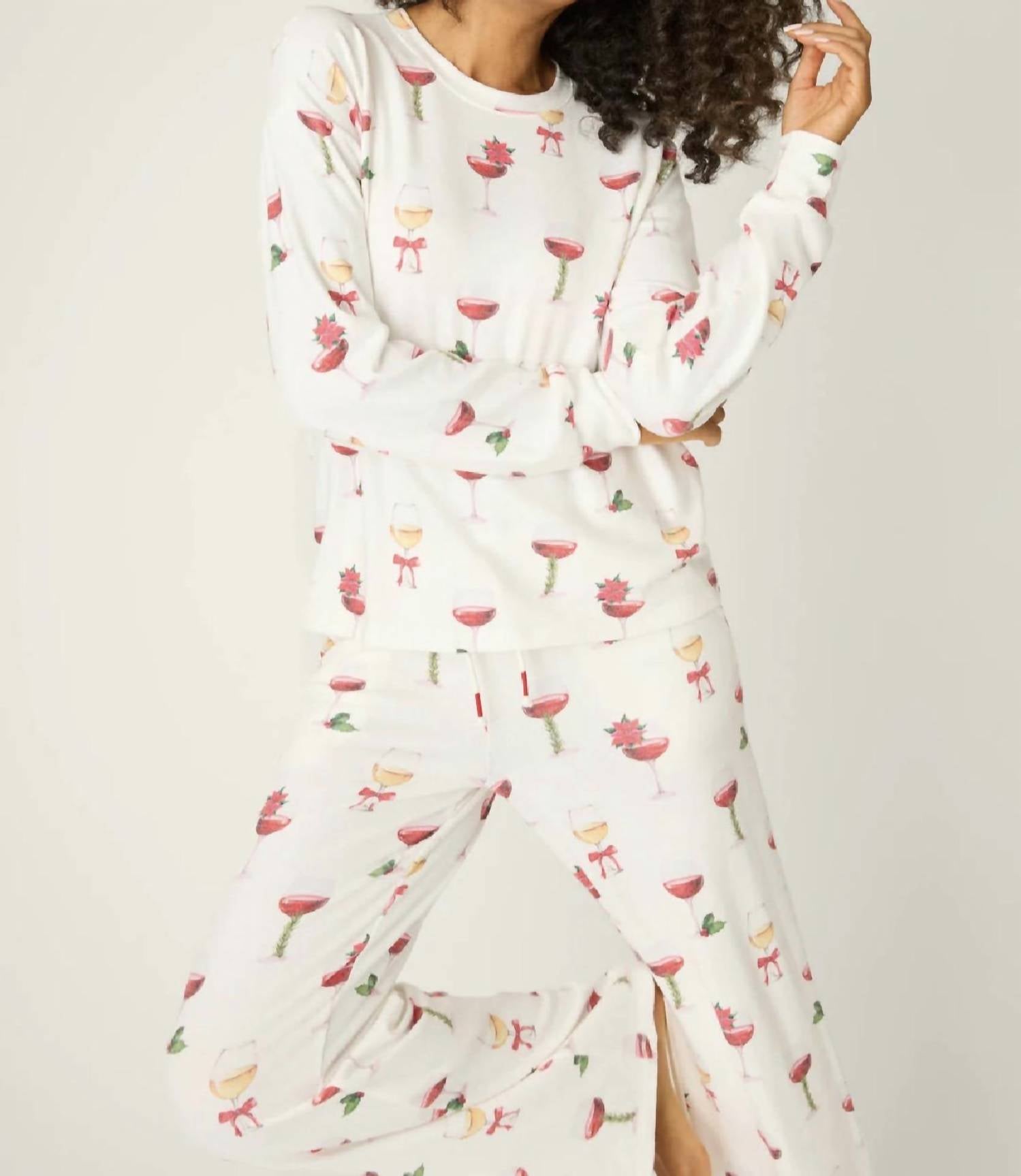 Pj Salvage - Let's Get Toasty Luxe Butter Jersey PJ SET