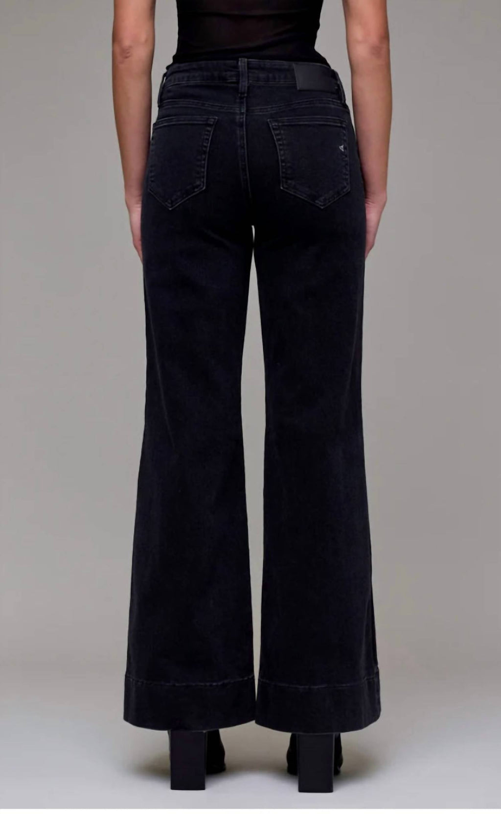 Hidden - Happi Mid Rise Comfort Flare Jeans