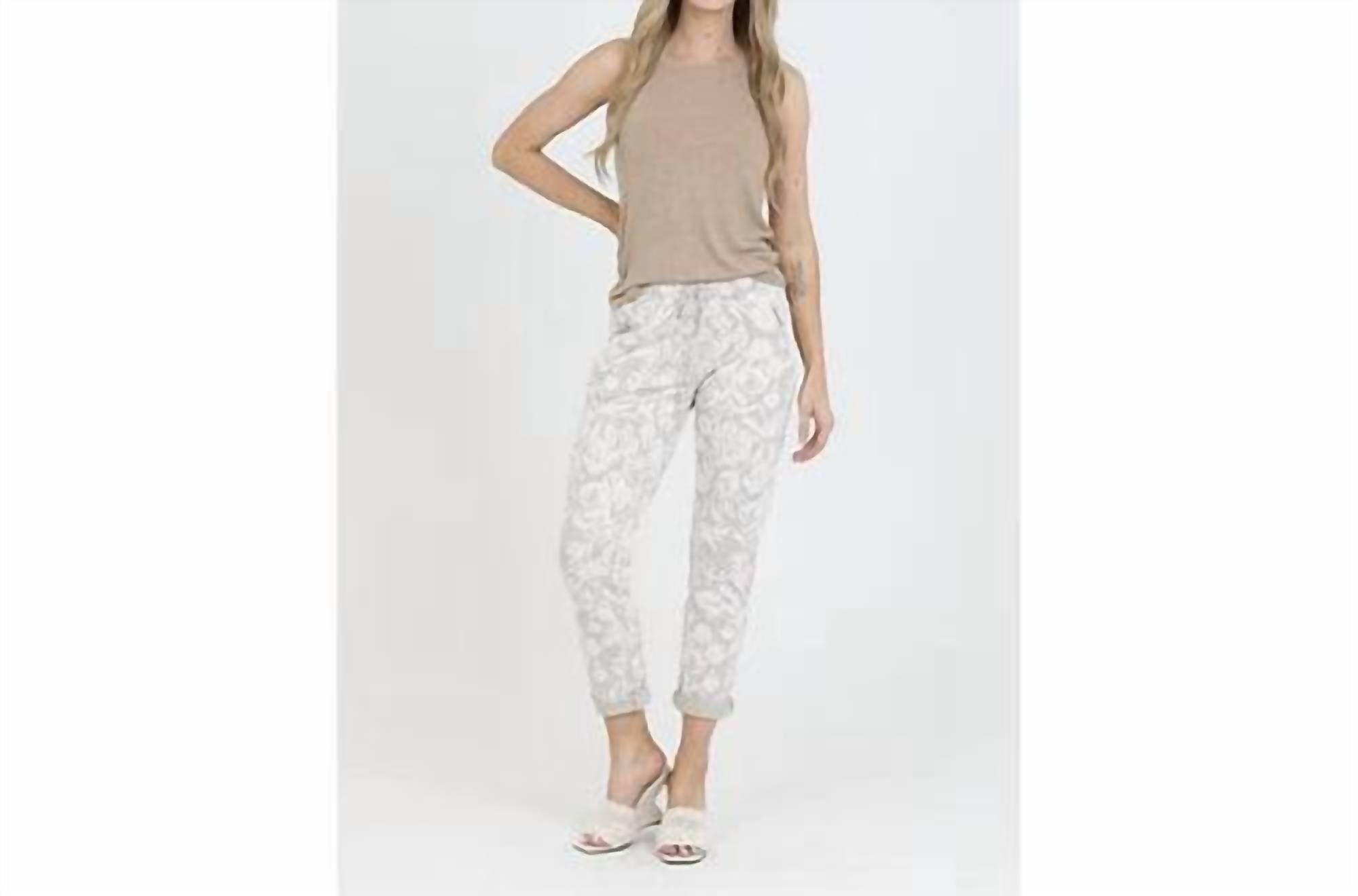 Nostalgia - Floral Print Joggers