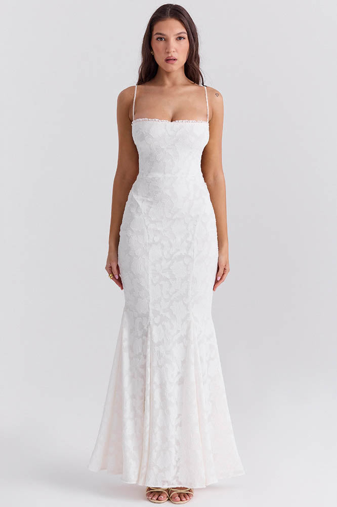 Tied Allure – Backless Slim Dress