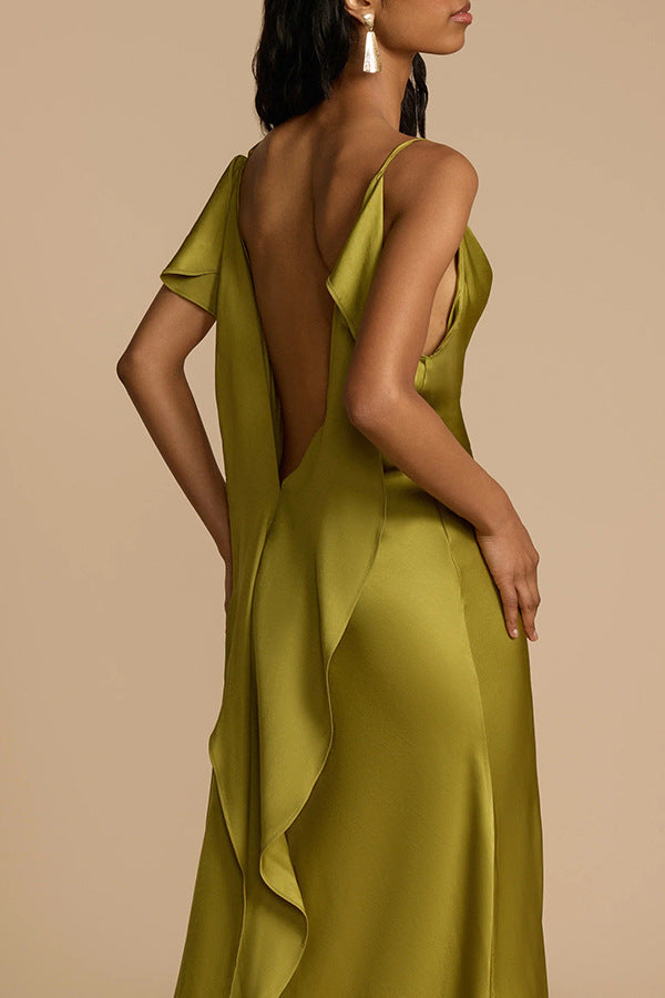 Whispers of the Sea – Resort Halter Dress