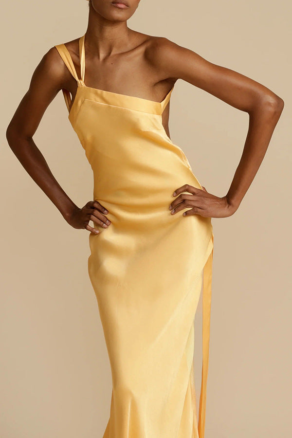 Silhouette Grace – Bodycon One-Shoulder Dress