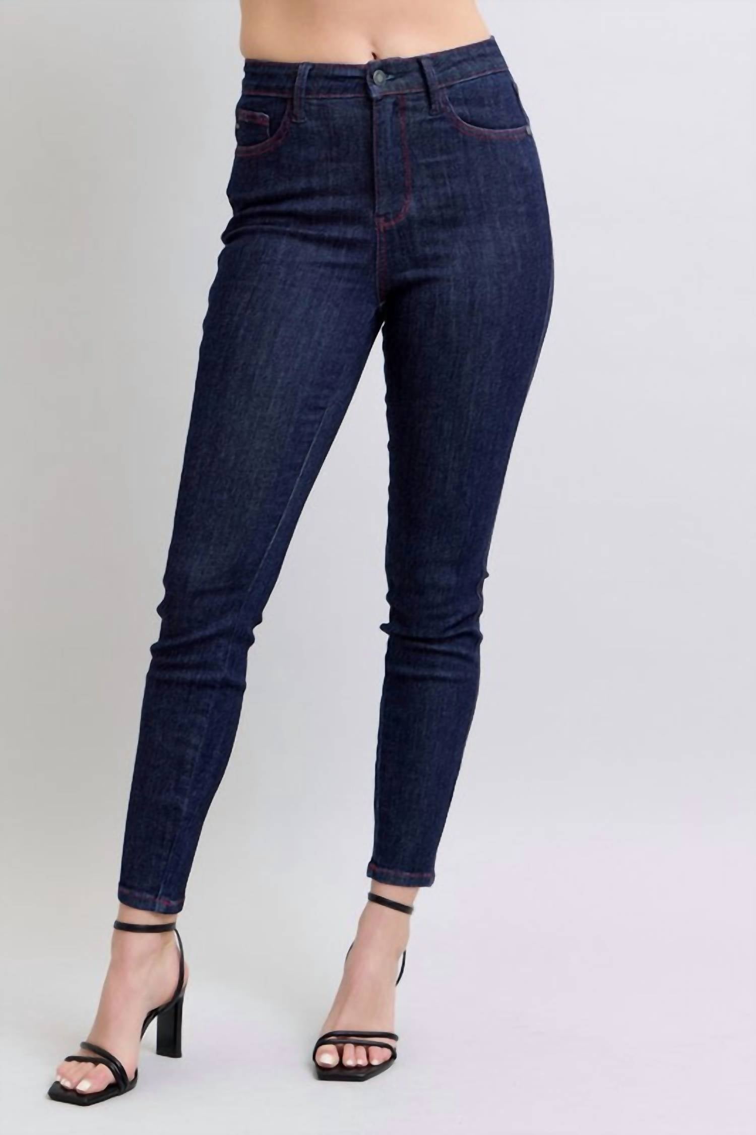 Judy Blue - Heart Pocket Skinny Jean