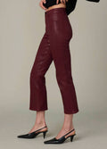 Joe'S Jeans - Callie Cropped Bootcut Coated Pants