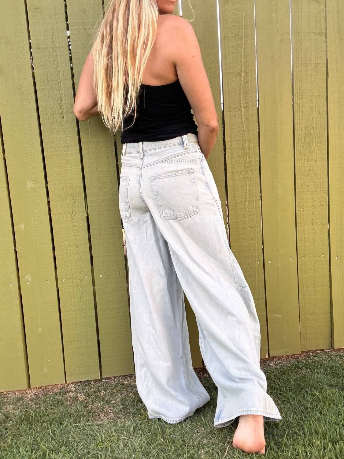 Free People - Westward Demi Wide Leg Jeans
