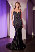 Cher Gown - Micro-Crystal Embellished Dress
