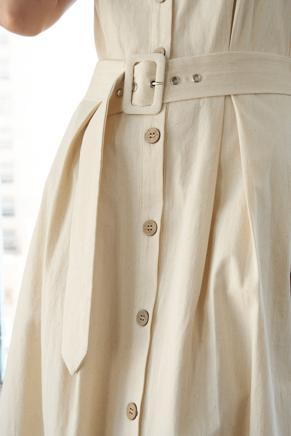 CALIFORNIA DREAMING BUTTON DOWN DRESS - FINAL SALE
