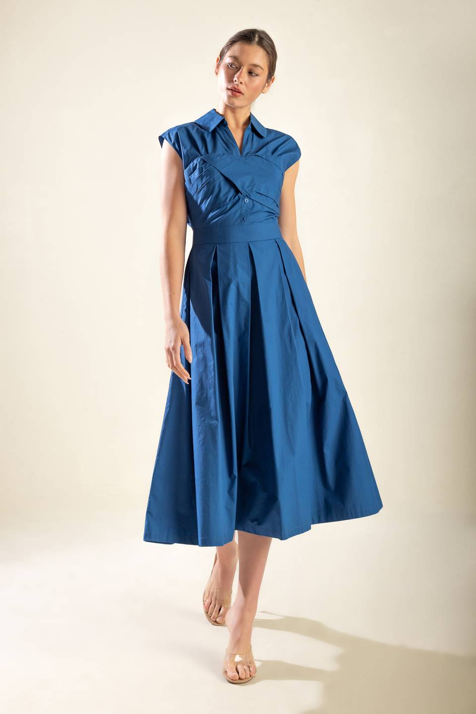 DREAMY IMPRESSION MIDI DRESS