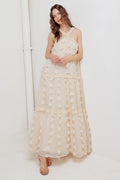 CLOUD NINE CROSS FRONT MAXI DRESS - FINAL SALE