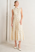 PURELY ROMANTIC LACE MIDI DRESS - FINAL SALE