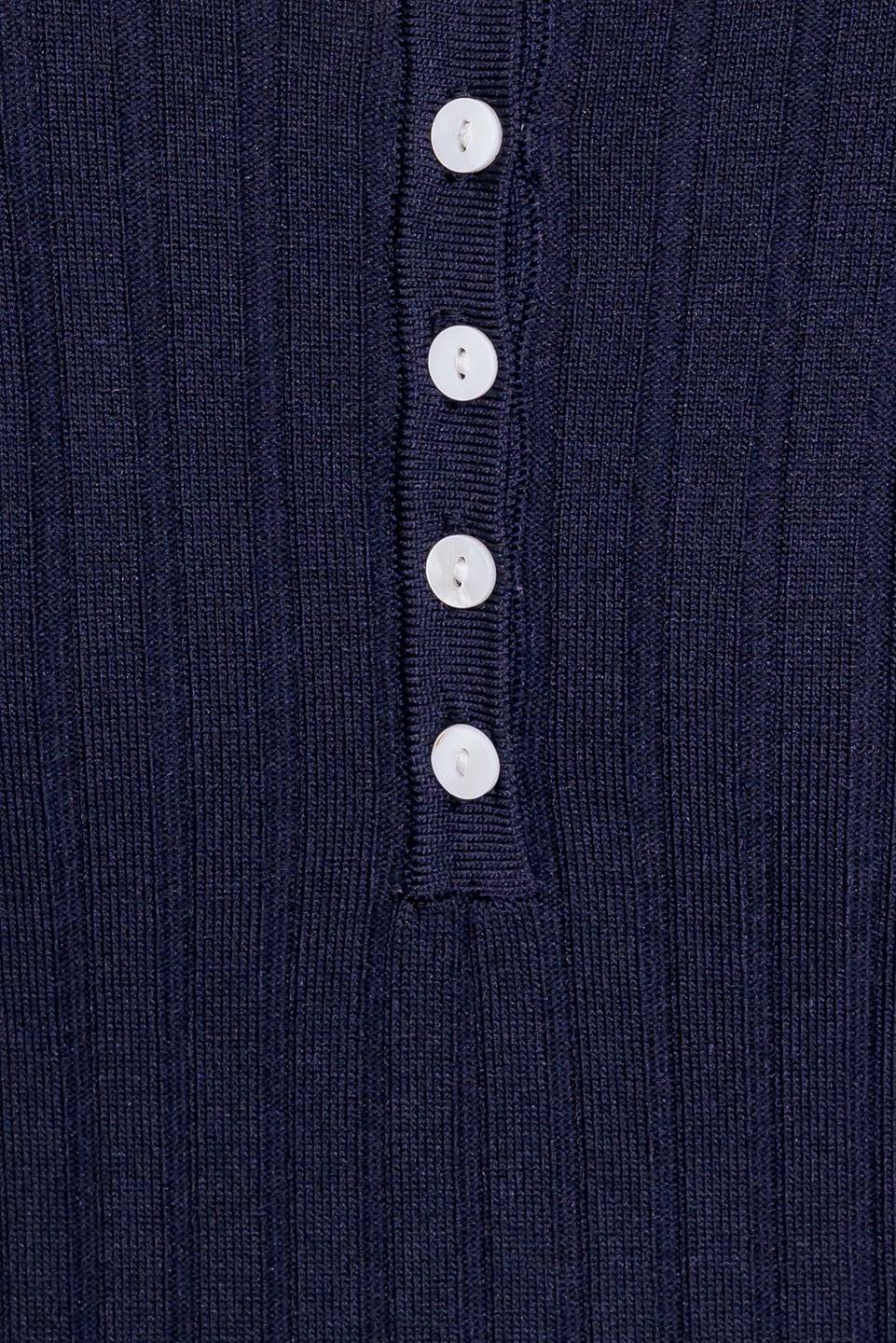 COASTAL CLASSIC SWEATER DRESS - NAVY