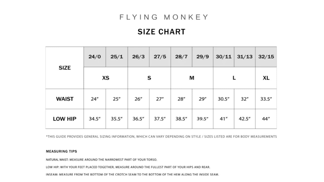 Flying Monkey - Lucy Crop Barrel Jeans