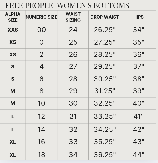 Free People - West Coast Relaxed Jean
