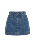 Gazelle Denim Skort Mid Wash Petite