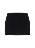 Sparky Mid Rise Skort Black