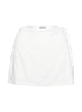 Gulliver Tie Side Mini Skort White