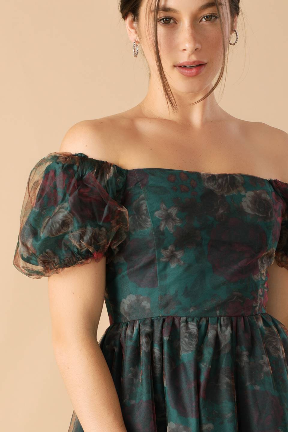 BE GOOD TO ME WOVEN ORGANZA DRESS - FINAL SALE