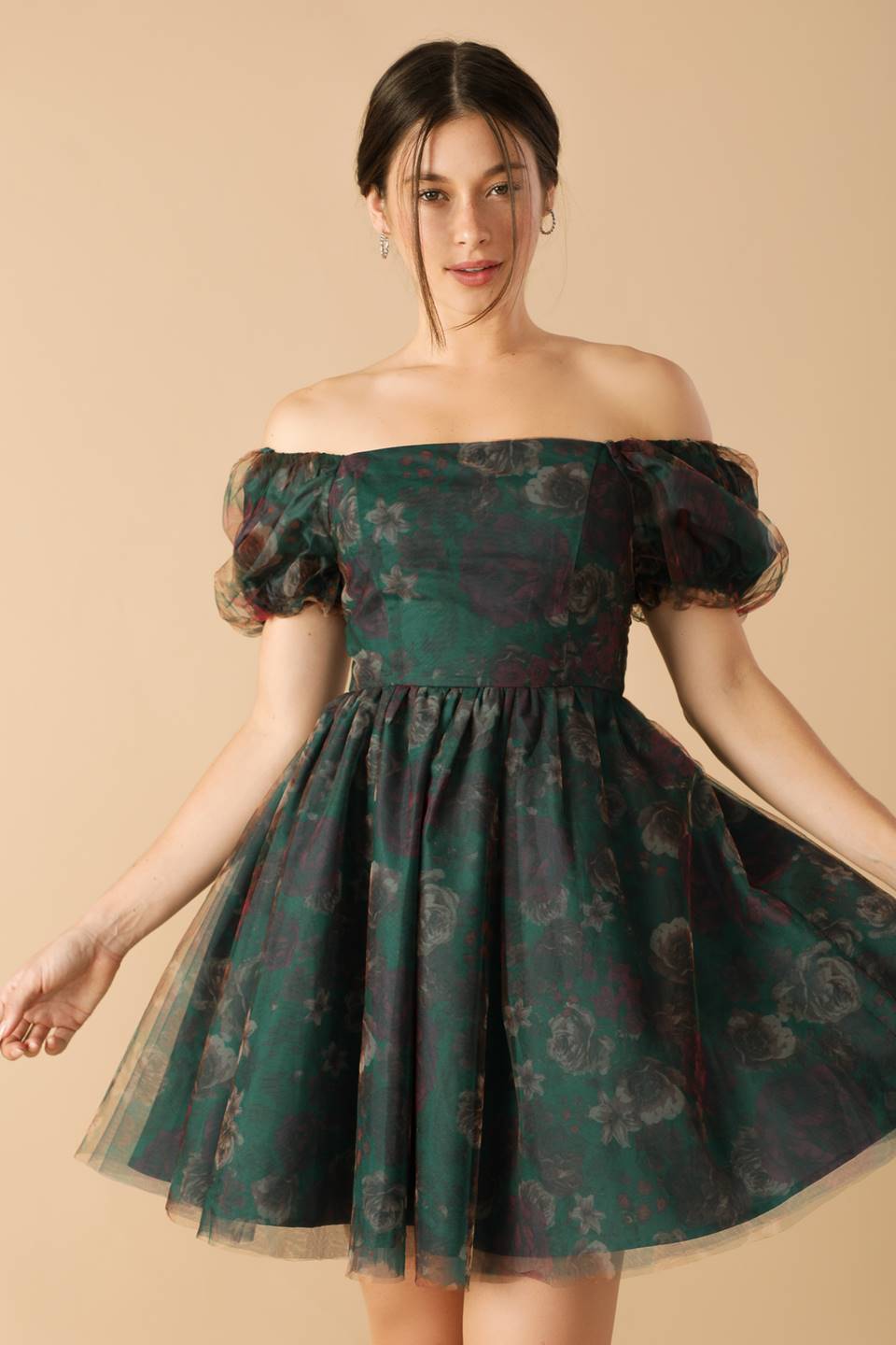 BE GOOD TO ME WOVEN ORGANZA DRESS - FINAL SALE