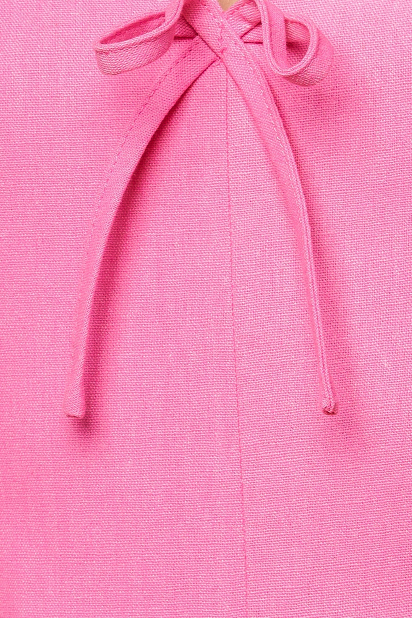ROSEWATER PINK MIDI DRESS
