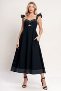 BEAUTIFULLY UNEXPECTED MIDI DRESS