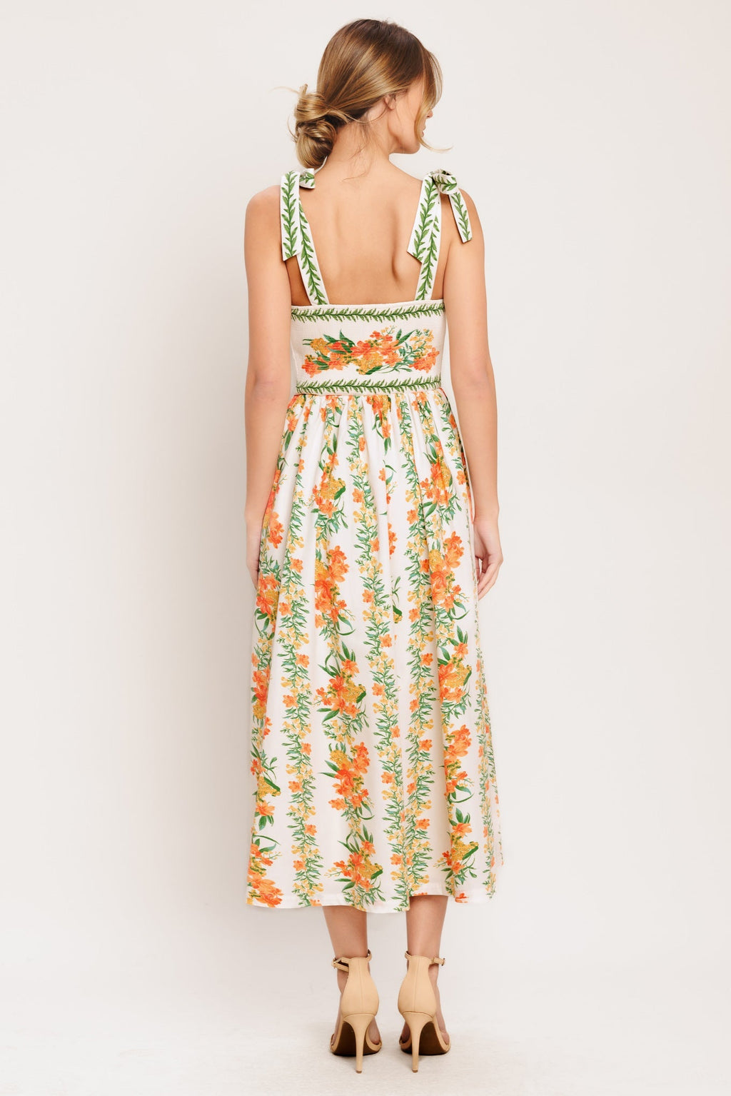 MARIGOLD BREEZE MIDI DRESS