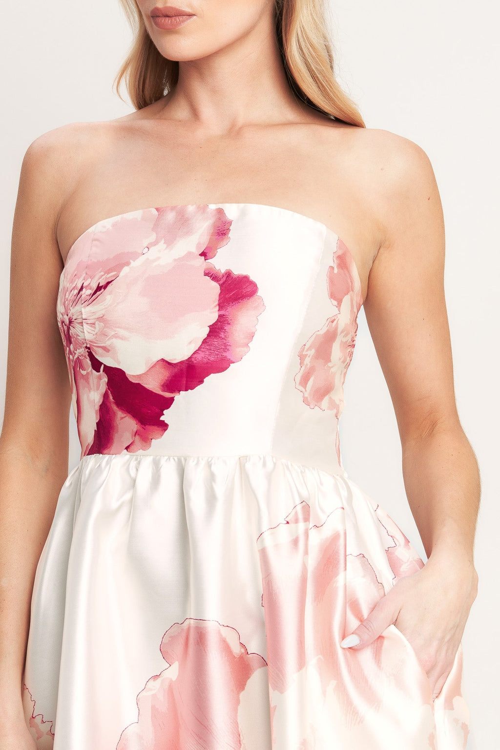LUXE PEONY MAXI DRESS