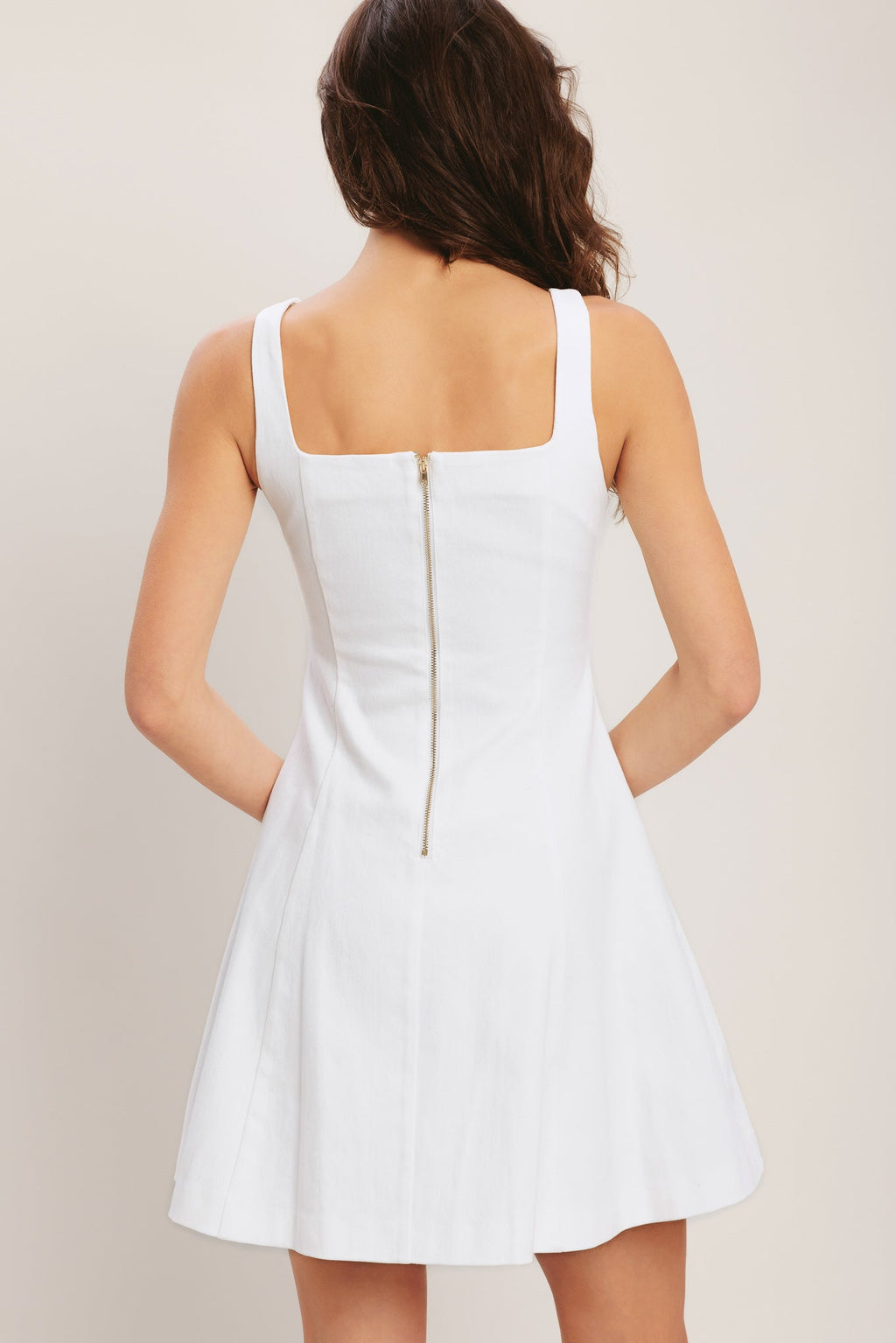 COASTAL CHIC WHITE MINI DRESS