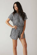SCOUT SILVER SEQUIN ROMPER