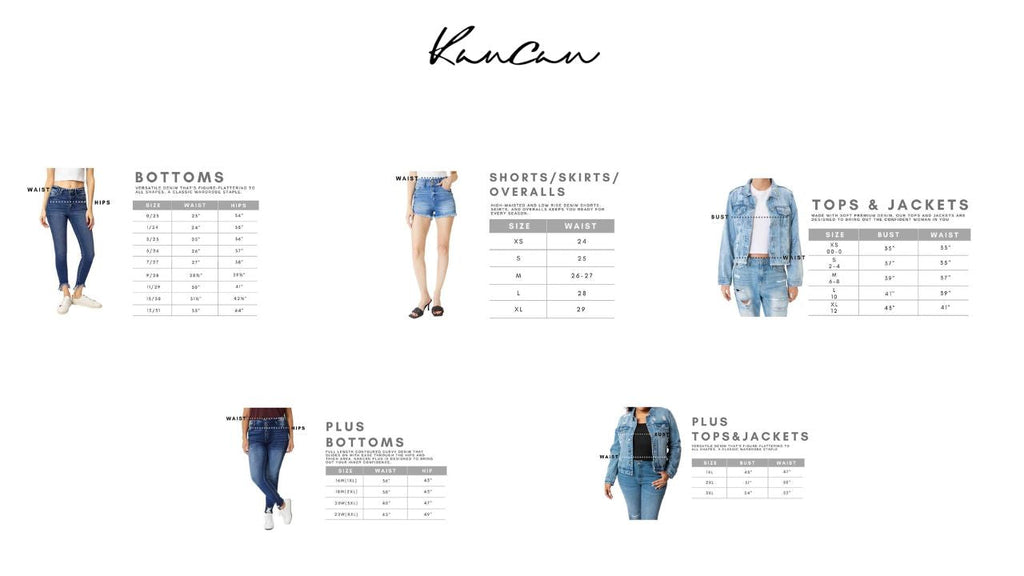 Kancan - Holland Mid Rise Ankle Skinny Jeans