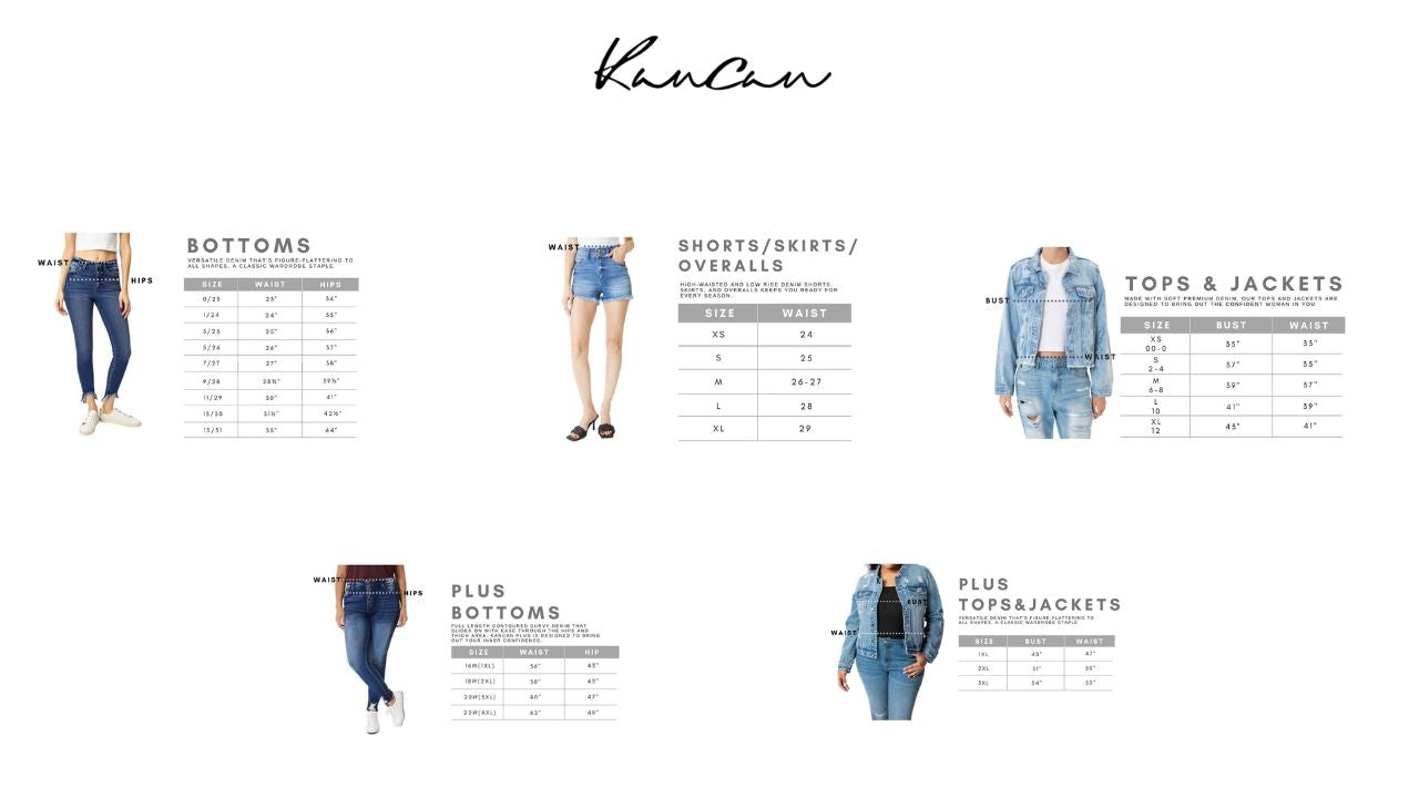 Kancan - Holland Mid Rise Ankle Skinny Jeans